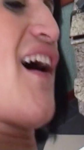 A Stranger Gets His First Time with a Sexy Tranny During a Threesome Her Cock in His Ass