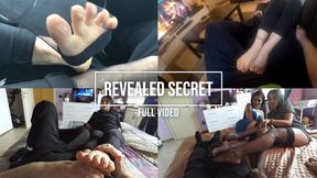 Revealed secret (FULL VIDEO) (Footsie - Foot Fetish) - HD