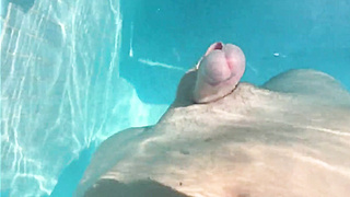 Swimming Pool Masturbation Hands Free Orgasm 2