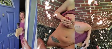 Busty Blonde Babe Brooklyn Chase Fucks The Delivery Guy