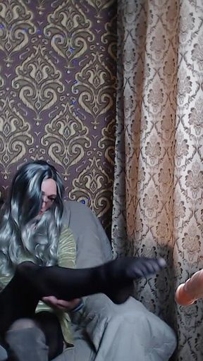 Crossdresser Slut Tries a New Look