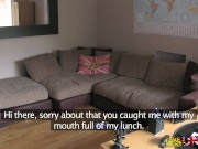 FakeAgentUK Blonde wannabe loves sucking and fucking agents cock