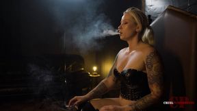 Cigarette butt crushed 4K MP4