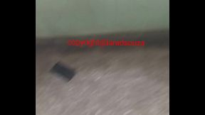 Desi sexy crossdresser Lara D'_souza exposing her sexy ass in leather leggings