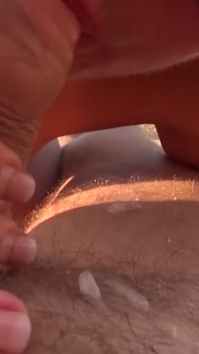 Two wet pussies for one huge cock! My stepsister and I! Part 1.   Clip 2