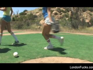 Hardcore orgy with London, Brynn, and Ashli