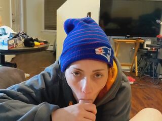 Each time the Patriots Lose, Heather Kane Sucks a Random Wang!