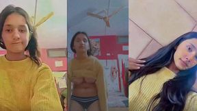 Beautiful Punjabi Girl Showing Her Big Tits Pink Pussy For Boyfriend