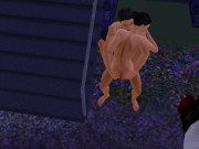 Sex with a cop right in the cemetery | sims 3 sex, ADULT mods