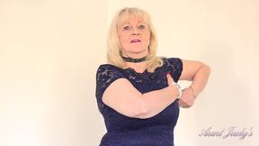 Auntjudys - Getting to Know Busty Blonde GILF Katie Wish