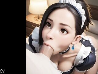 maid sure know show to treat guests - ai-clip - cg