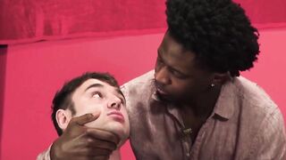 "Muscle Studs Submit to Ebony Dominance - Gay Porn"