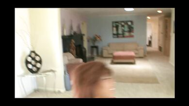 Teen POV sips thick cock while moaning on her knees Leilani Leeanne