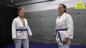 Dolly vs Isabel Judo Gi match