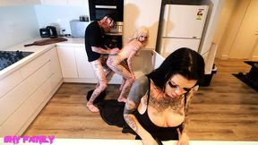 Sexy Deaf housewife gets cheated on by big cock and best friend (cum in mouth)