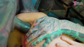 Anuskatzz and Lily Lu's big cock xxx by Dirty Dreaz