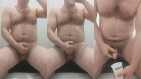 vid 440 masturbare baut sperma si pisat (8min)