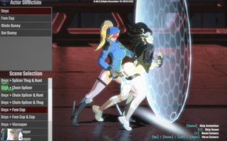 pure onyx - hardcore thug police orgy theesome with big tiddy goth