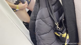 while SHOPPING I felt like getting a HANDJOB from my STEPSISTER in the CHANGING ROOM 🤫💦🍆