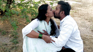 Hot Indian Couple Fucking In A Jungle Outdoor Sex