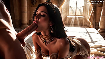 I fuck Nefertiti and cum on her face [AI Generated]
