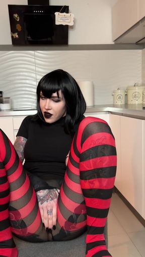 Touching Through Stockings