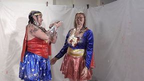 Lola and Jodie superheroes