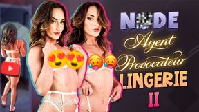 NUDE Agent Provocateur Lingerie Try On ll - Hannahjames710
