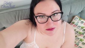 Angry BBW Swallows Tiny Peeper Whole