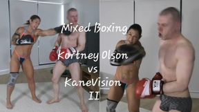 Mixed Boxing Kortney Olson vs KaneVision II