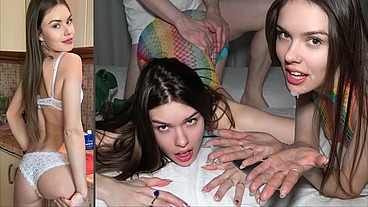 LIFE OF A COLLEGE GIRL - Enjoying Tasty Food And Cock