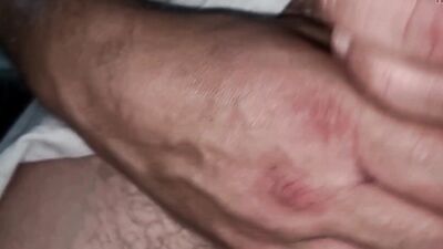 SHE LOVES WHITE PANTIES TO MAKE HER LOOK BETTER AT THE BIG COCK MALE MOANS AND HANDJOB WITH CONDOM - (ITALIAN DIRTY DIALOGUE)