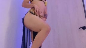ANG PISANDO VASITOS GENIO ANG STEPPING ON FOAM CUPS DRESSED AS GENIE