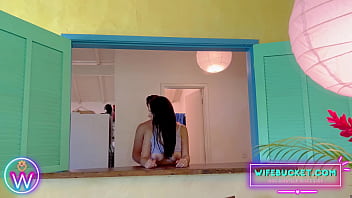 Amateur MILFs by Wifebucket - Wifey got pinned down with cock against a chair