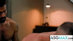 Arrogant Hunk ADAM RAMZI Can Only Cum Fucking In Front of Mirror