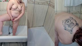 une douche, un god ventouse, un womanizer, ca ne pouvait que deraper