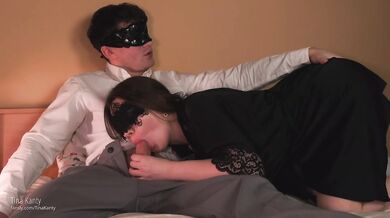 Boobs Sucking and Passion Sex with Sensual Foreplay. Amateur Couple. Real orgasm