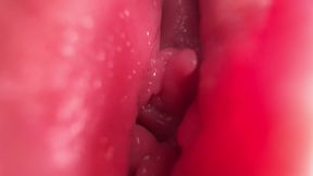 Extremely close up pussy worship