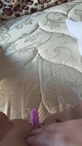 Trying hard to put all the candle in my ass