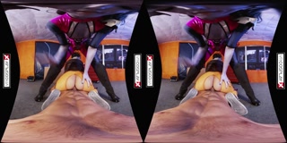 Overwatch XXX VR porn Tracer and Widowmaker get FUCKED on VRCosplayX.com