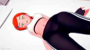 Gwen Whisks Ben Into Ecstasy in Sizzling Animated Fantasy Romance