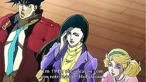 Glittering JoJo Beauty Enchants with Seductive Allure and Fiery Passion