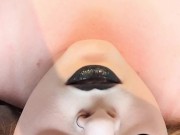 Goth Bimbo Sestina Shay Enjoys Some Alone Time - Fingering, Masturbation, Moaning Orgasm