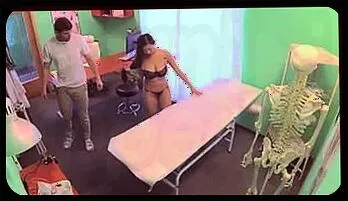 Passionate Medical Exam with Stunning Asian Beauty and Big Boobs