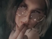 Your Trans Goth Girlfriend Exposes Herself and Talks Dirty