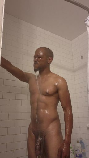 You get to see every inch of this BBC being cleaned off