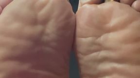 Up-Close Meaty Soles Hovering Over You - Soulslovesoles