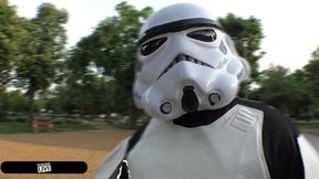 stormtrooper seduces sexy spanish sinner zoe doll on may the fourth, aka star wars day - immoral live