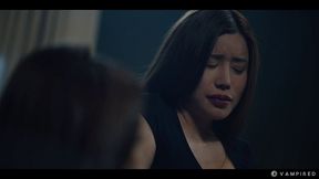 Sfw trailer with sexy Josephine Jackson and Emiri Momota from Vampired