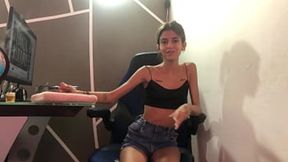 Spanish-language therapist yields to craving &mdash;  ravishes tight-skinned partner in salacious &mdash;  hardcore erotic escapade